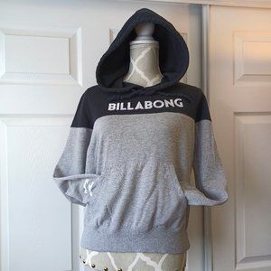 Billabong Youth hoodie Black/Grey - front pockets (3124)